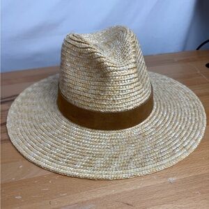 GIGI PIP Tan Straw Hat